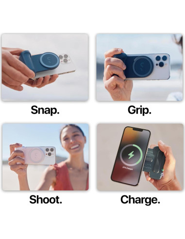 Kit de Creador ShiftCam SnapGrip - Incluye Luz y Trípode