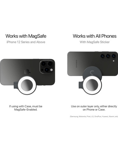 Kit de Creador ShiftCam SnapGrip - Incluye Luz y Trípode