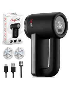 EasyLint Quitapelusas Recargable 6 Cuchillas Pantalla LED
