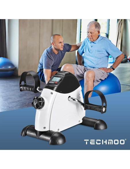Ejercitador de Pedales TECHMOO Mini Bicicleta Portátil