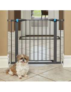 Puerta para mascotas MidWest 73.66 cm con tiras fosforescentes 2