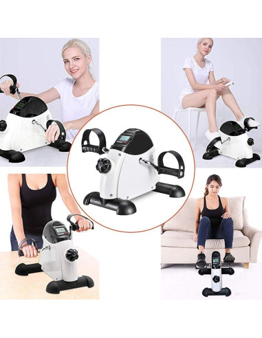 Ejercitador de Pedales TECHMOO Mini Bicicleta Portátil