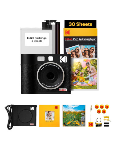 Cámara Instantánea KODAK Mini Shot 4 ERA + Impresora 2-en-1