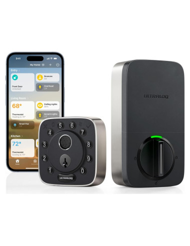 Cerradura Inteligente ULTRALOQ Bolt con Huella Dactilar