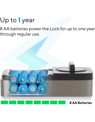 Cerradura Inteligente ULTRALOQ Bolt con Huella Dactilar