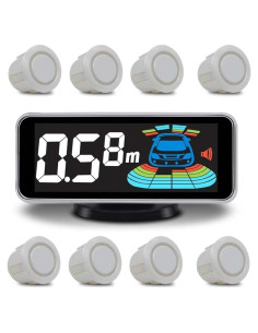Sistema Parktronic NY-006-008 con 8 Sensores y Pantalla LCD