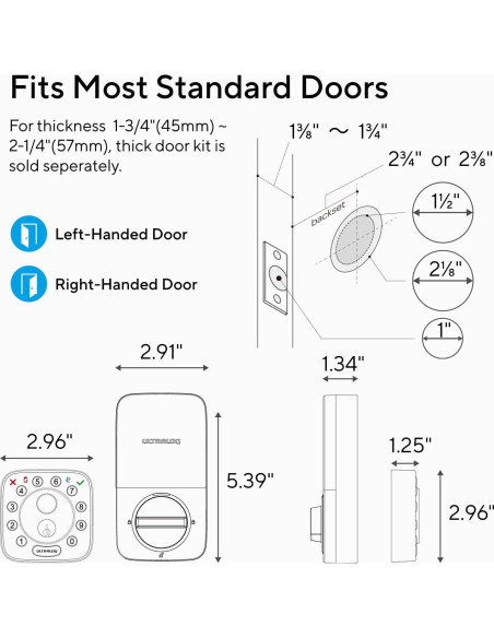Cerradura Inteligente ULTRALOQ Bolt con Huella Dactilar