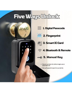 Caja de Llave Inteligente Linkstyle Matrix II con Hub WiFi 2