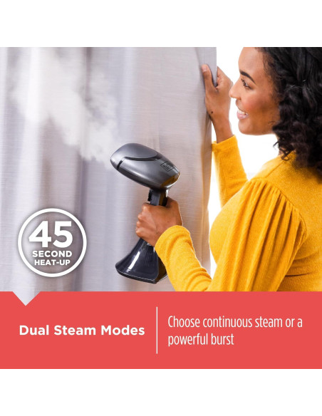 Vaporizador de Mano BLACK+DECKER HGS350 1.78 kg 70% Más Vapor