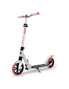 Scooter Kick SereneLife Plegable 2 Ruedas Rosa Ajustable