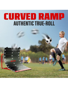 Entrenador de Fútbol Kick N' Roll TGU - Rampa Curva 100x80x75cm 2