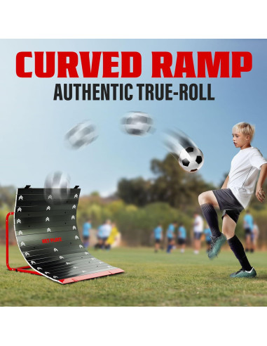 Entrenador de Fútbol Kick N' Roll TGU - Rampa Curva 100x80x75cm