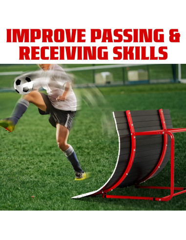 Entrenador de Fútbol Kick N' Roll TGU - Rampa Curva 100x80x75cm