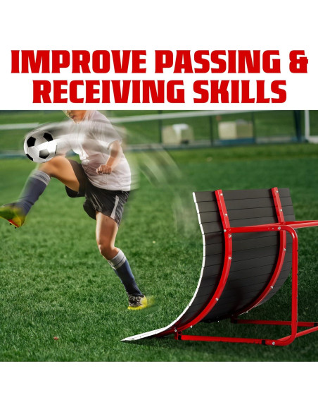 Entrenador de Fútbol Kick N' Roll TGU - Rampa Curva 100x80x75cm