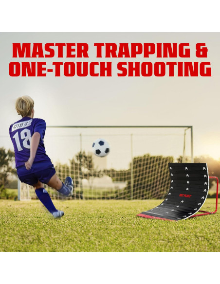 Entrenador de Fútbol Kick N' Roll TGU - Rampa Curva 100x80x75cm