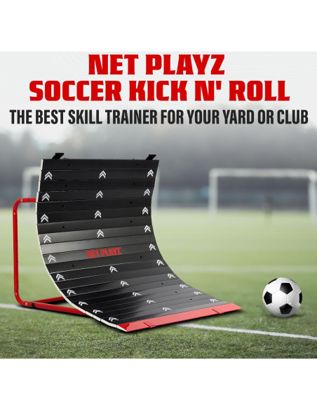 Entrenador de Fútbol Kick N' Roll TGU - Rampa Curva 100x80x75cm
