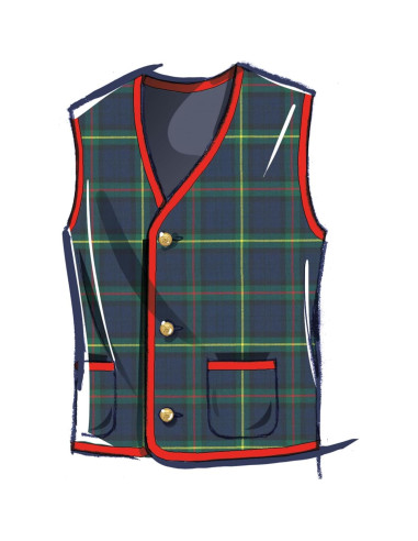 Kit de Patrón de Costura McCall's M8442 para Chalecos Unisex XS-XL