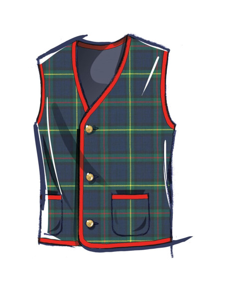 Kit de Patrón de Costura McCall's M8442 para Chalecos Unisex XS-XL