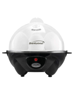 Cocedor de Huevos Eléctrico Brentwood TS-1045BK Negro