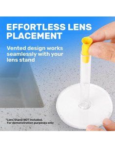 Paquete de 3 Inserto Lentes Esclerales Samorillo - Ventilados 2