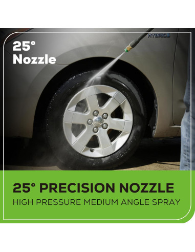 Lavadora a Presión Eléctrica Greenworks 1600 PSI 1.2 GPM