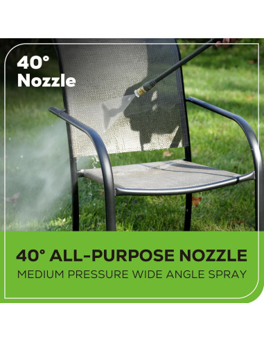 Lavadora a Presión Eléctrica Greenworks 1600 PSI 1.2 GPM