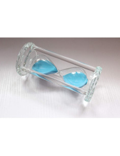 Temporizador de Arena 60 Minutos Lonovel Cristal Azul 2