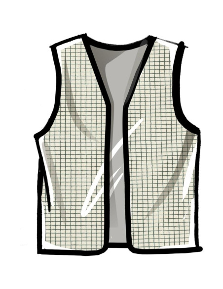 Kit de Patrón de Costura McCall's M8442 para Chalecos Unisex XS-XL