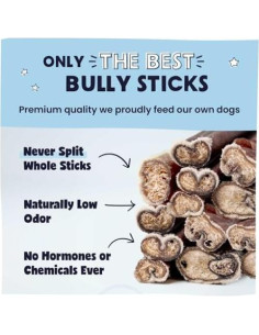 Pawstruck 5-20 cm Palitos de Carne de Res para Perros 1 kg 2