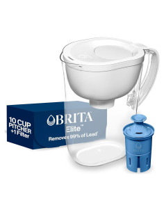 Jarra de Filtro Brita Everyday Elite 10 Tazas Blanca