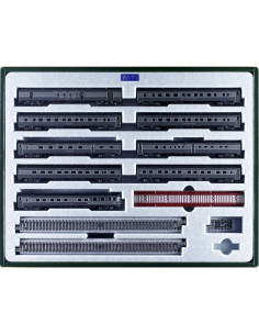 Tren Modelo N Kato USA 20th Century Limited 9 Carros 2