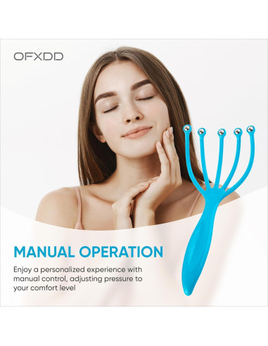 Masajeador de Cabeza OFXDD ST3476 Portátil para Relajación