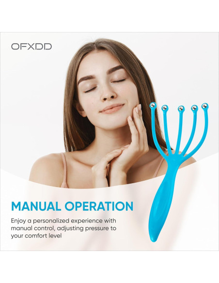 Masajeador de Cabeza OFXDD ST3476 Portátil para Relajación