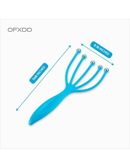 Masajeador de Cabeza OFXDD ST3476 Portátil para Relajación