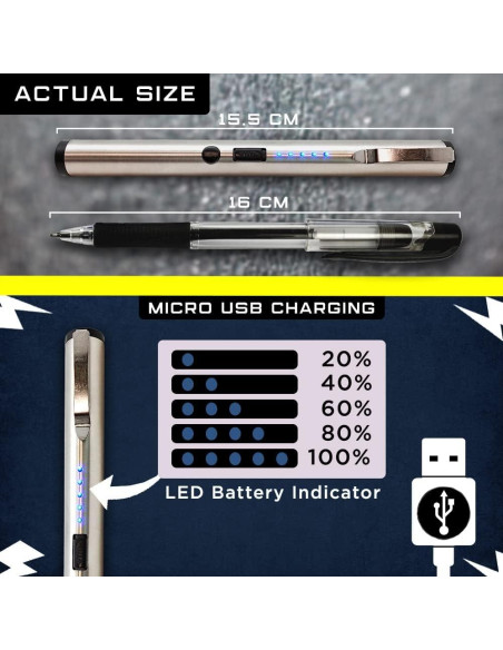 Bolígrafo Taser Streetwise 25,000,000 para Autodefensa