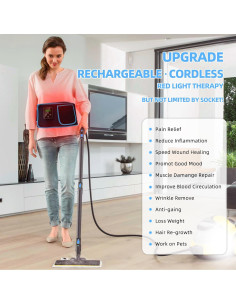 Cinturón Terapia Luz Roja Feangli Inalámbrico Alivio Dolor 2