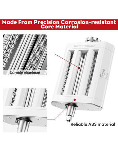 Accesorio de Pasta KitchenAid 3 en 1 con Rodillo y Cortadores