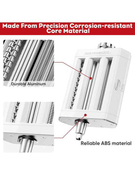Accesorio de Pasta KitchenAid 3 en 1 con Rodillo y Cortadores