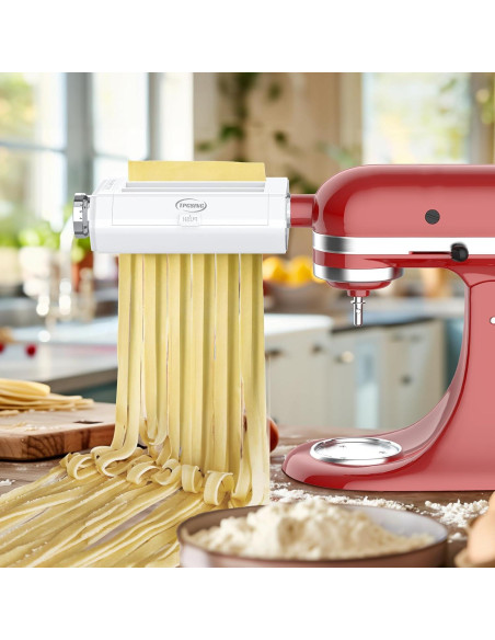 Accesorio de Pasta KitchenAid 3 en 1 con Rodillo y Cortadores