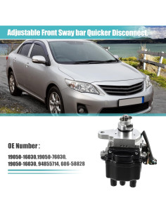 Distribuidor de Encendido X AUTOHAUX para Toyota Corolla 1.6L 1.8L 2