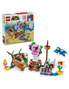LEGO Super Mario Aventura Nave Hundida Dorrie 500 Piezas