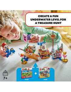 LEGO Super Mario Aventura Nave Hundida Dorrie 500 Piezas 2