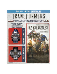 Transformers 4 Blu-ray + DVD + Figuras Kreon Exclusivas