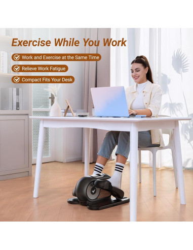 Elíptica Bajo Escritorio MERACH E32 12 Velocidades 8.8kg