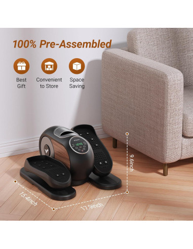 Elíptica Bajo Escritorio MERACH E32 12 Velocidades 8.8kg