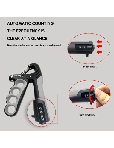 Fortalecedor de Agarre Uvedabul 5-100 kg Ergonómico