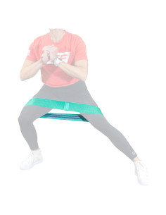 Banda de Activación de Cadera Serious Steel Fitness Verde