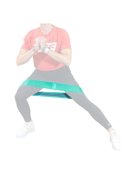 Banda de Activación de Cadera Serious Steel Fitness Verde