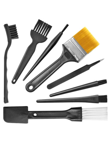 Juego de 8 cepillos antiestáticos APBFH para limpieza electrónica