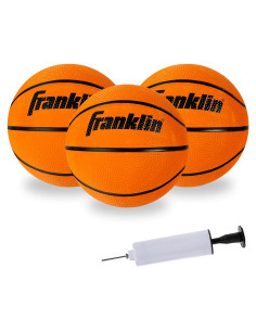 Balones de Baloncesto Mini Franklin Sports - 3 Piezas con Bomba